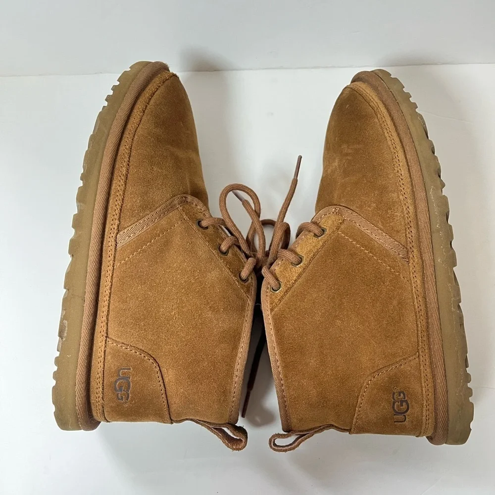 UGG Neumel II Boots Chestnut Suede Big Kids Size 6